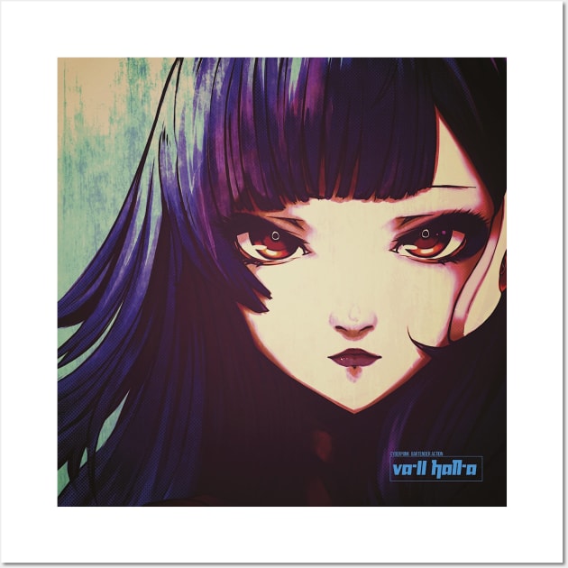 Va-11 Hall-a Vinyl Artwork Wall Art by Edwardxu08